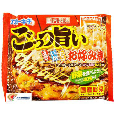 Bánh Xèo Nhật Nhân Tôm&Mực Table Mark(Goktsu uma OKONOMIYAKI ) 294G